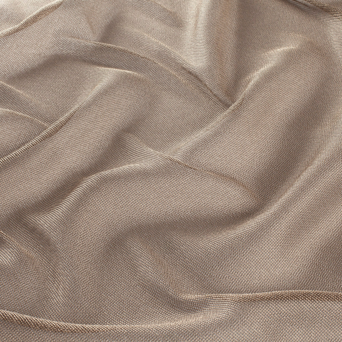 Metallic Net, Light Brown Metal, 2024