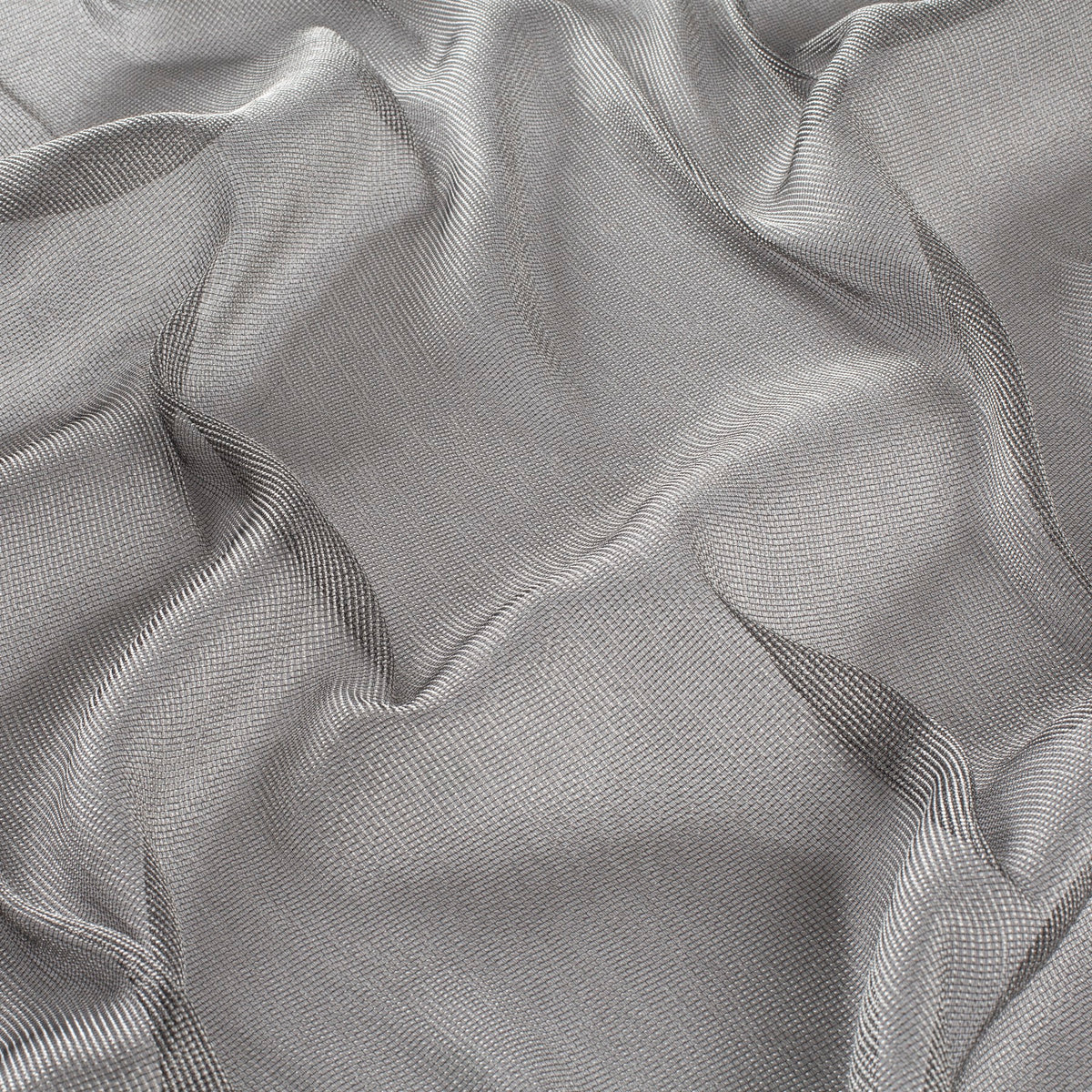 Metallic Net, Grey Metal, 2024